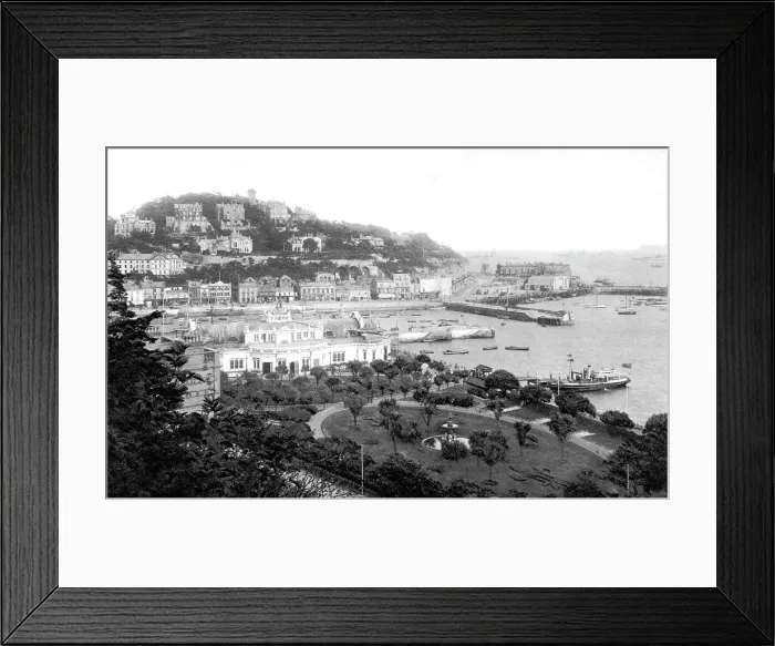Framed Print : Torquay - from Walden Hill