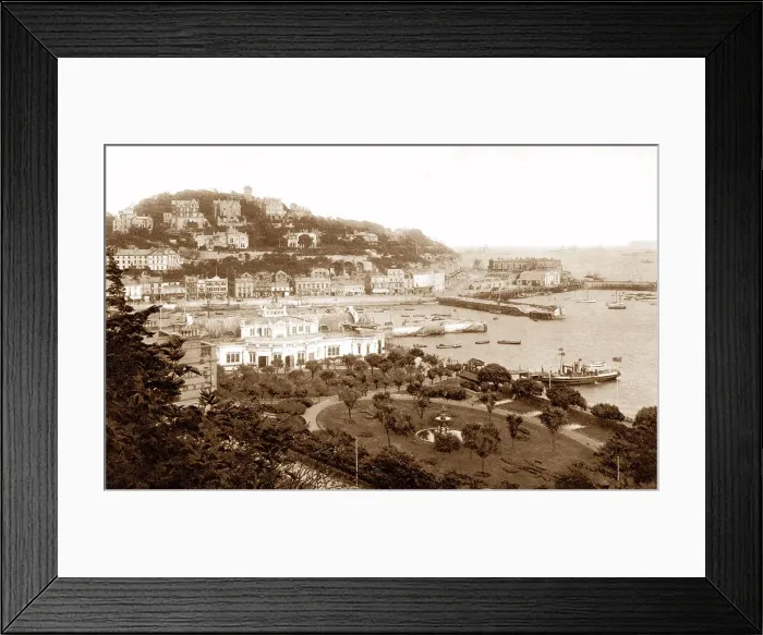 Framed Print : Torquay - from Walden Hill Framed Print : Torquay - from Walden Hill