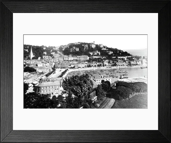 Framed Print : Torquay - from Walden Hill Framed Print : Torquay - from Walden Hill