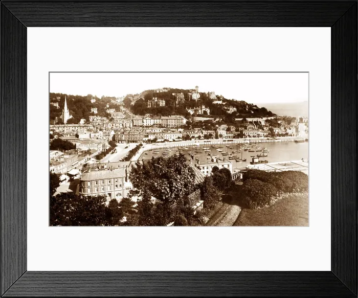 Framed Print : Torquay - from Walden Hill Framed Print : Torquay - from Walden Hill
