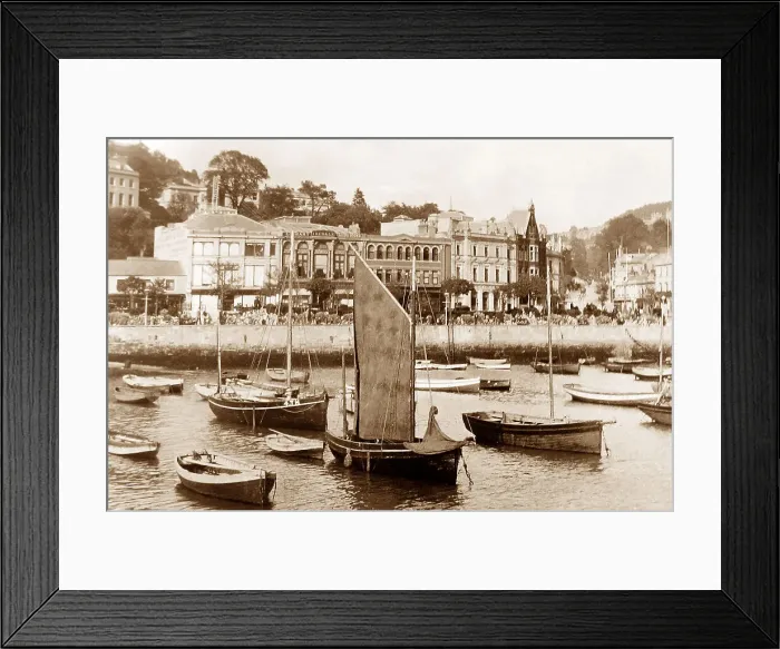 Framed Print : Torquay harbour Framed Print : Torquay harbour