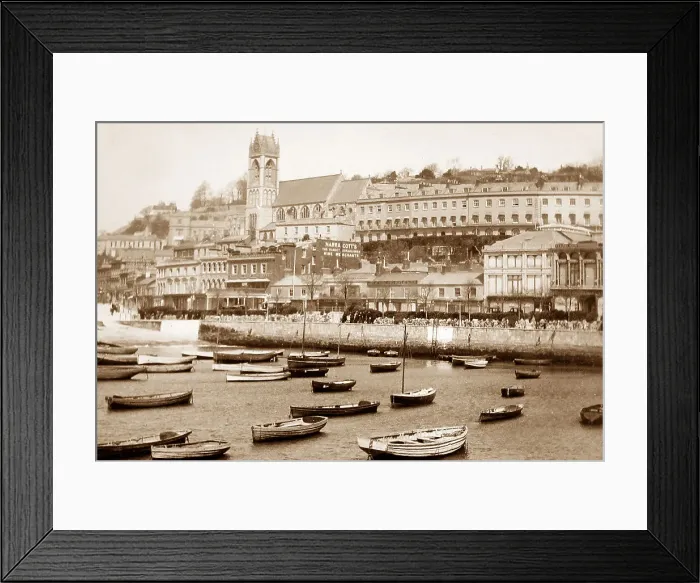 Framed Print : Torquay harbour Framed Print : Torquay harbour