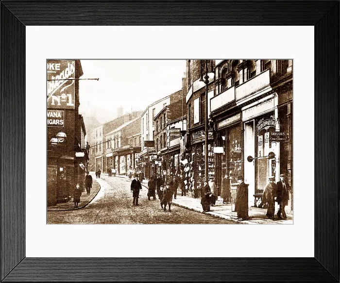 Framed Print : Dewsbury - Westgate Framed Print : Dewsbury - Westgate