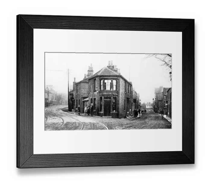 Framed Print : Horbury - Wakefield Road and Cluntergate Framed Print : Horbury - Wakefield Road and Cluntergate