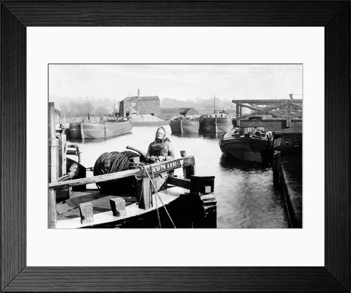 Framed Print : Stanley Ferry - canal boats Framed Print : Stanley Ferry - canal boats