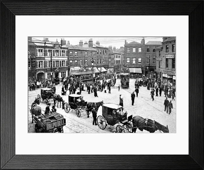 Framed Print : Wakefield - Bull Ring Framed Print : Wakefield - Bull Ring