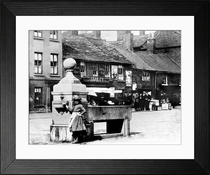 Framed Print : Wakefield - Westgate End Framed Print : Wakefield - Westgate End