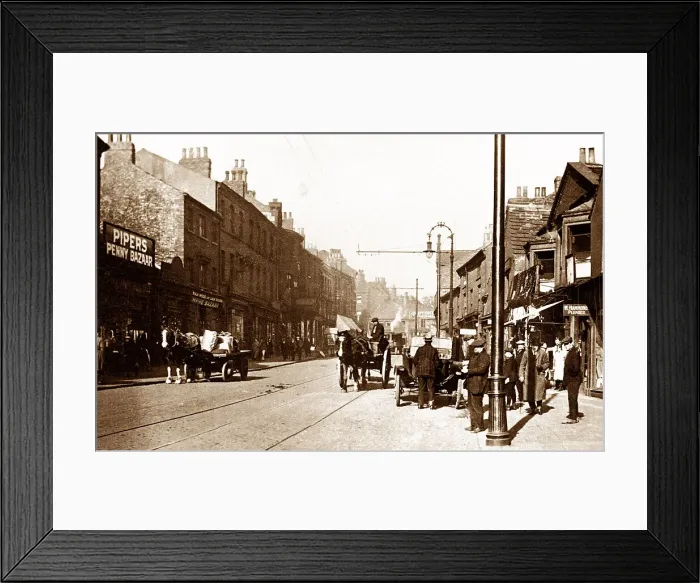 Framed Print : Wakefield - Kirkgate Framed Print : Wakefield - Kirkgate
