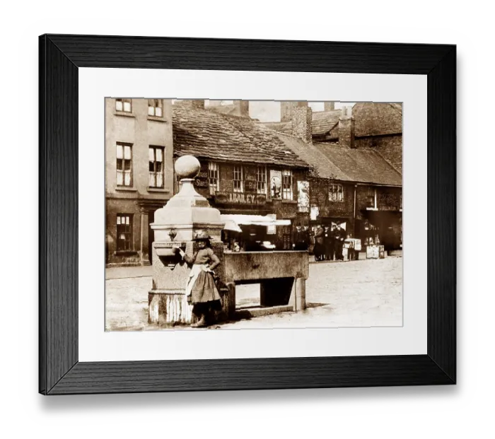 Framed Print : Wakefield - Westgate End Framed Print : Wakefield - Westgate End