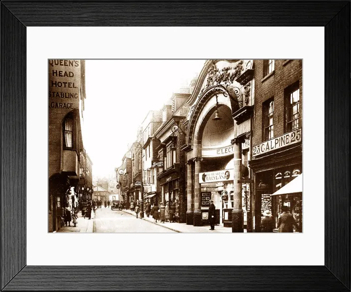 Framed Print : Fossgate York Framed Print : Fossgate York