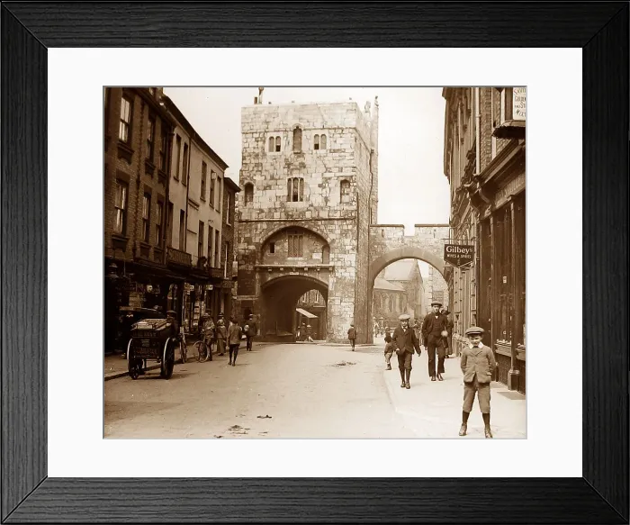 Framed Print : Monks bar York Framed Print : Monks bar York