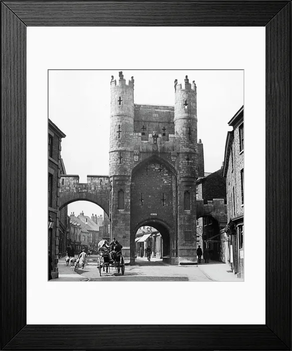 Framed Print : Monks Bar York Framed Print : Monks Bar York