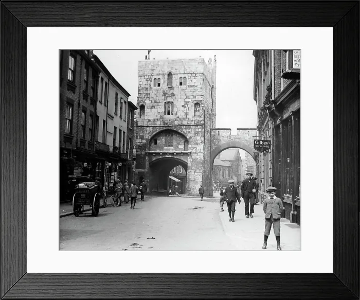 Framed Print : Monks bar York Framed Print : Monks bar York