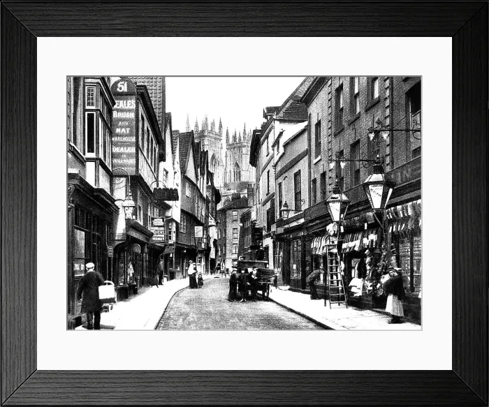 Framed Print : Petergate York Framed Print : Petergate York