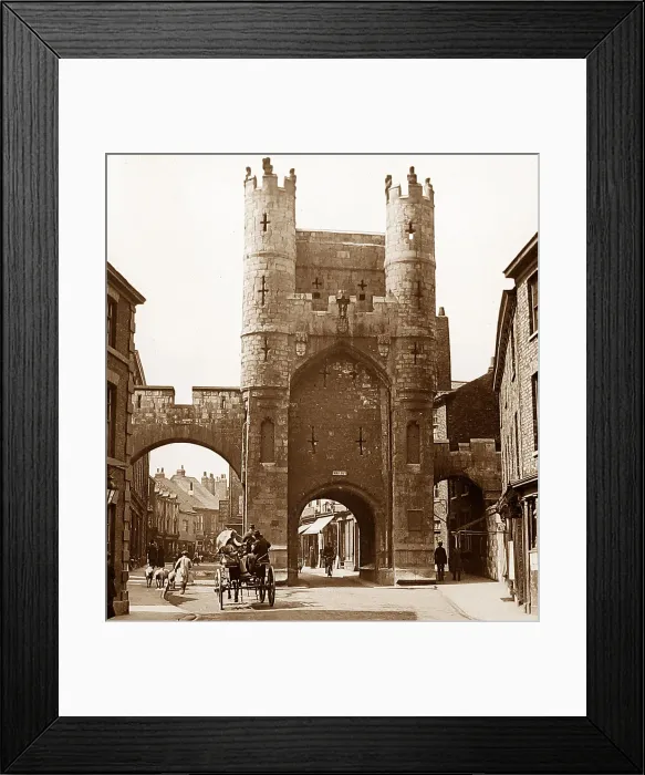 Framed Print : Monks Bar York Framed Print : Monks Bar York