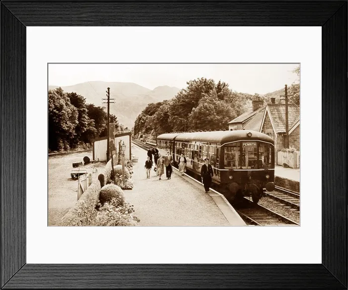 Framed Print : A DMU on the Cockermouth, Keswick and Penrith Railway Framed Print : A DMU on the Cockermouth, Keswick and Penrith Railway