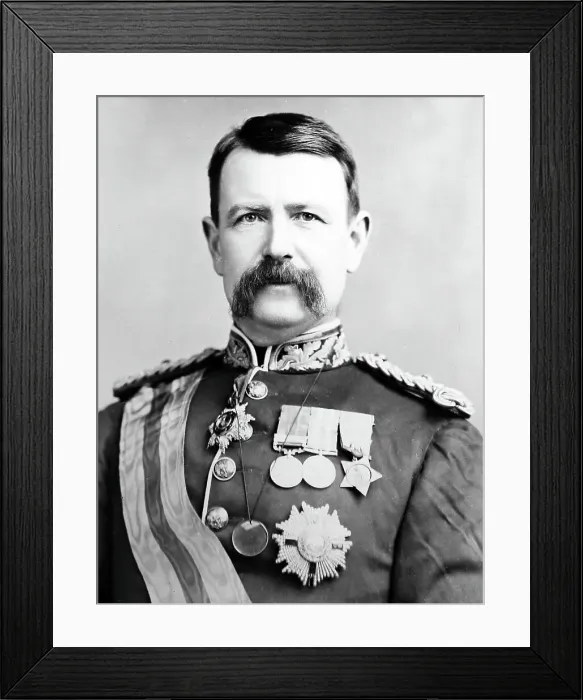 Framed Print : Sir Charles Warren, Victorian period Framed Print : Sir Charles Warren, Victorian period
