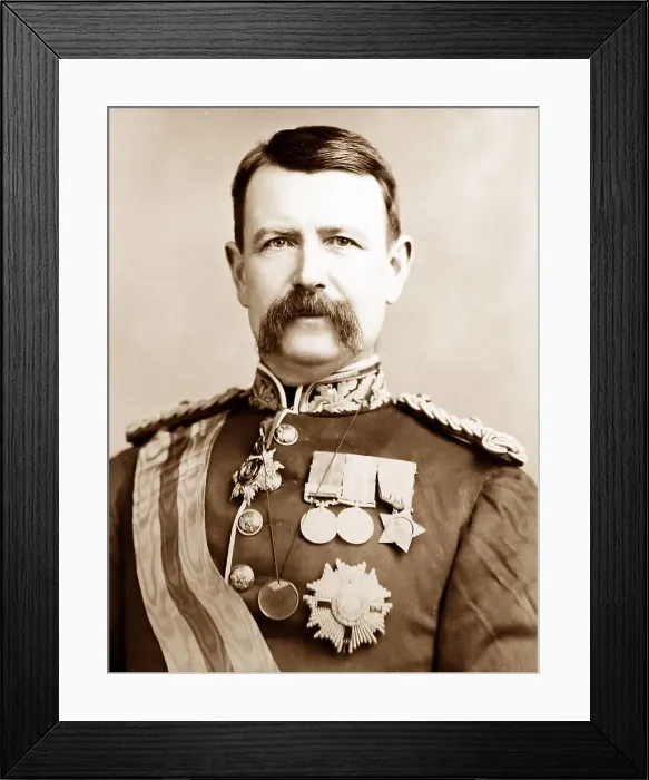 Framed Print : Sir Charles Warren, Victorian period Framed Print : Sir Charles Warren, Victorian period