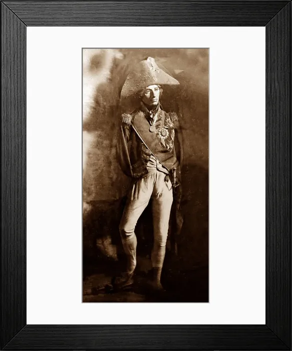 Framed Print : Lord Nelson effigy at Westminster Abbey Framed Print : Lord Nelson effigy at Westminster Abbey