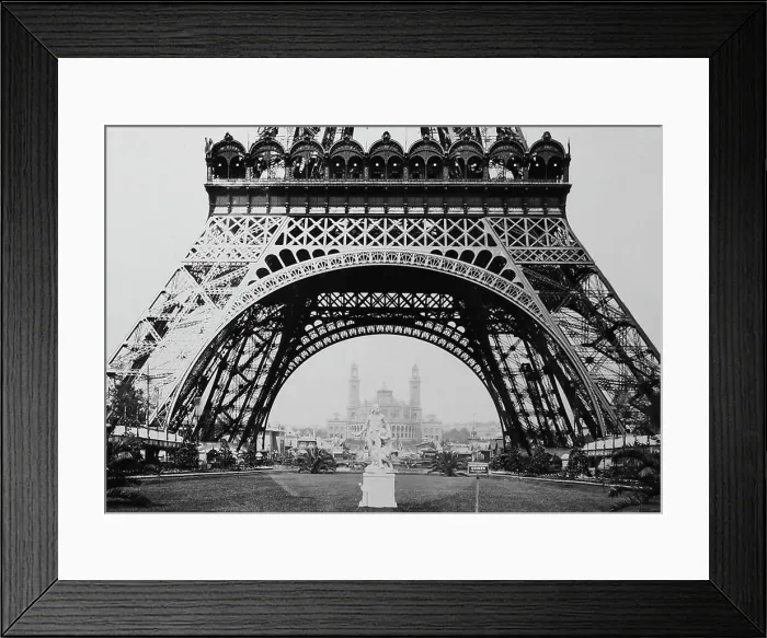 Framed Print : Eiffel Tower, Exposition Universelle, Paris, France Framed Print : Eiffel Tower, Exposition Universelle, Paris, France