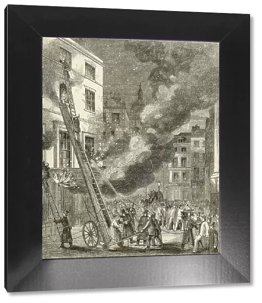 Abraham Wivell's Improved Fire Escape