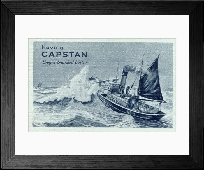 Framed Print : Advert, Capstan Cigarettes Framed Print : Advert, Capstan Cigarettes