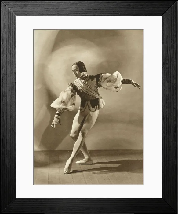 Framed Print : Harold Turner, ballet dancer in Casse Noisette Framed Print : Harold Turner, ballet dancer in Casse Noisette
