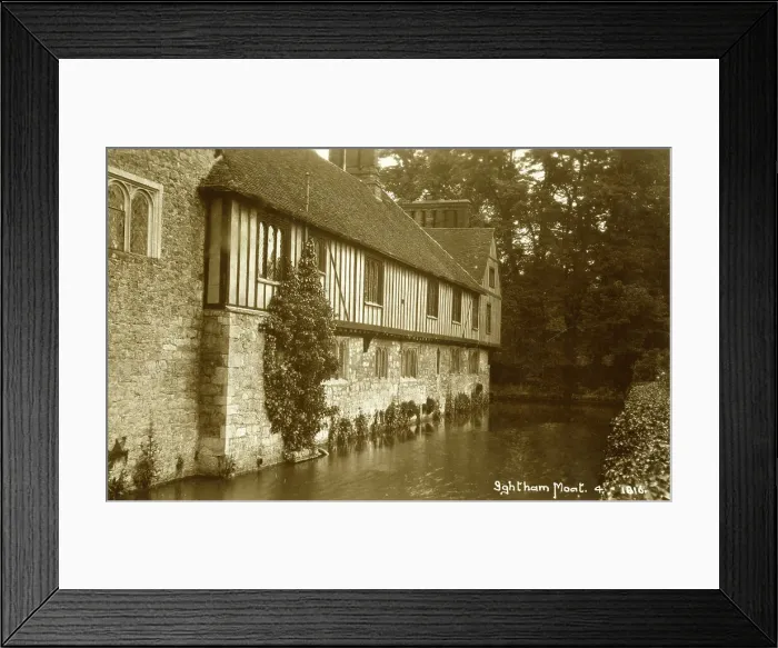 Framed Print : Ightham Mote, Kent, side view Framed Print : Ightham Mote, Kent, side view