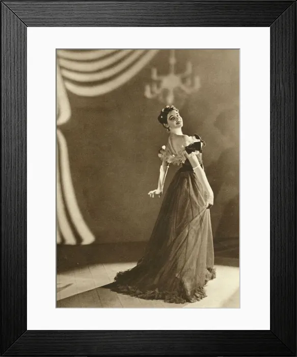 Framed Print : June Brae, ballerina in Nocturne, Vic-Wells Ballet Framed Print : June Brae, ballerina in Nocturne, Vic-Wells Ballet