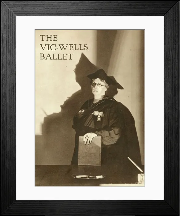 Framed Print : Lilian Baylis, Manager, The Vic-Wells Ballet Framed Print : Lilian Baylis, Manager, The Vic-Wells Ballet