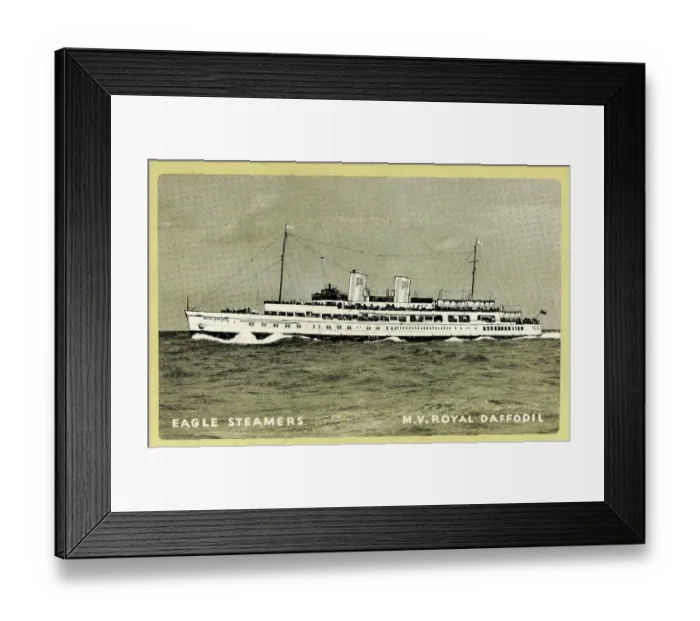 Framed Print : MV Royal Daffodil, Eagle Steamer Framed Print : MV Royal Daffodil, Eagle Steamer