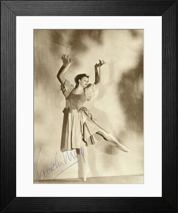 Framed Print : Pamela May, ballerina in The Gods go A-Begging Framed Print : Pamela May, ballerina in The Gods go A-Begging
