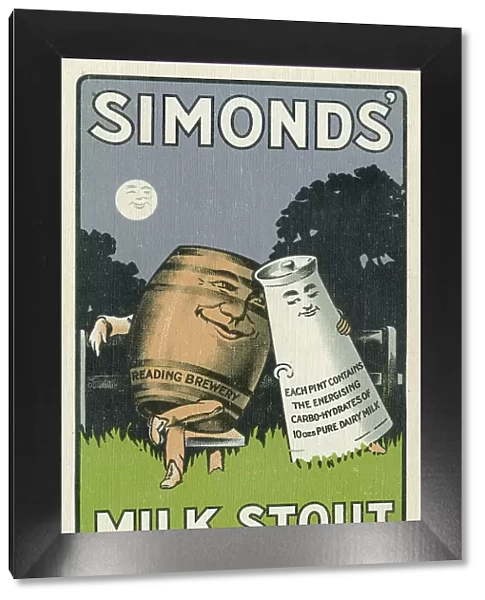 Advert, Simonds Milk Stout Beer