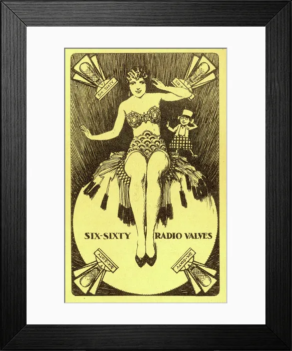 Framed Print : Six-Sixty Safety Valves, wireless radio Framed Print : Six-Sixty Safety Valves, wireless radio