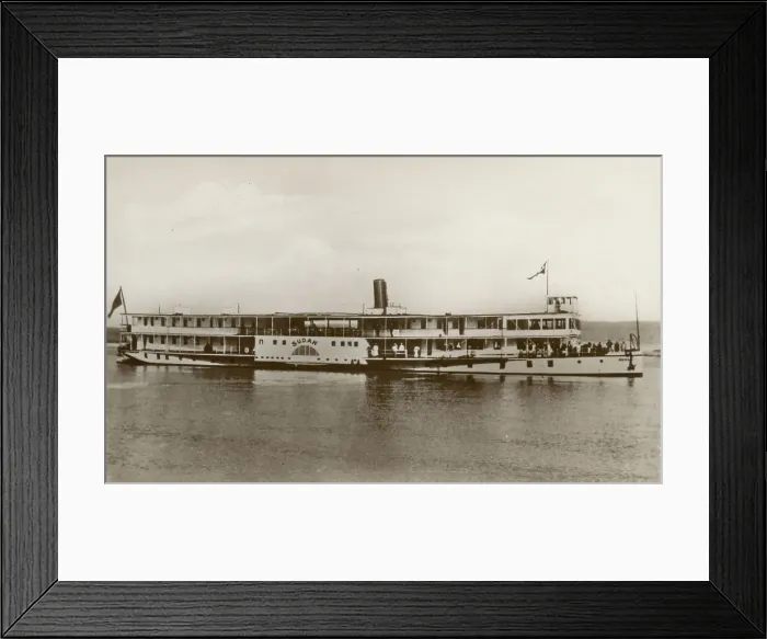 Framed Print : Thomas Cook's Tourist Steamer Sudan Framed Print : Thomas Cook's Tourist Steamer Sudan