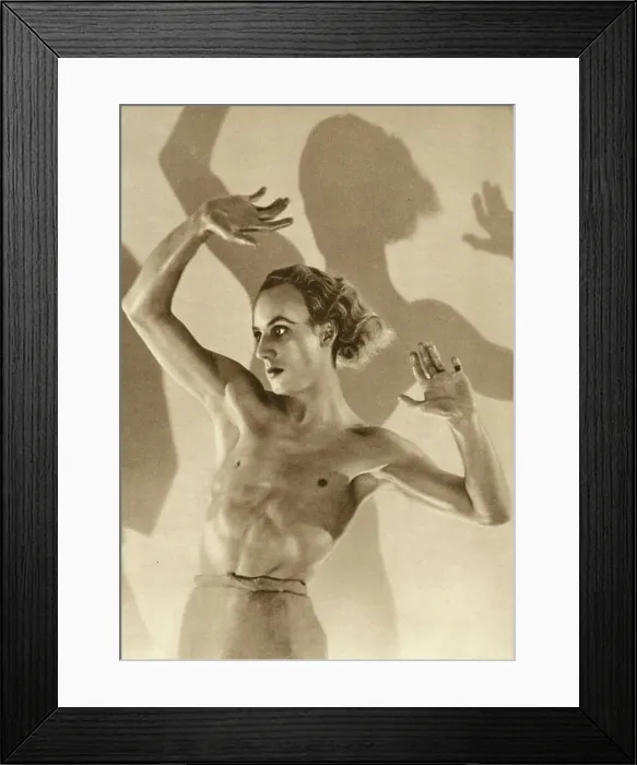 Framed Print : William Chappell Ballet Dancer Man Bare Chest Framed Print : William Chappell Ballet Dancer Man Bare Chest