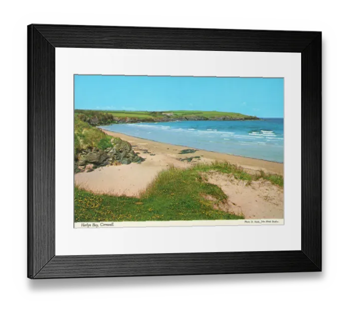 Framed Print : Cornwall, England - Harlyn Bay Framed Print : Cornwall, England - Harlyn Bay