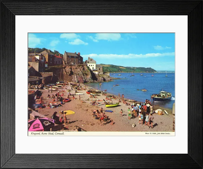 Framed Print : Cornwall, England - Kingsand, Rame Head Framed Print : Cornwall, England - Kingsand, Rame Head