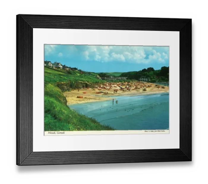 Framed Print : Cornwall, England - Polzeath Framed Print : Cornwall, England - Polzeath