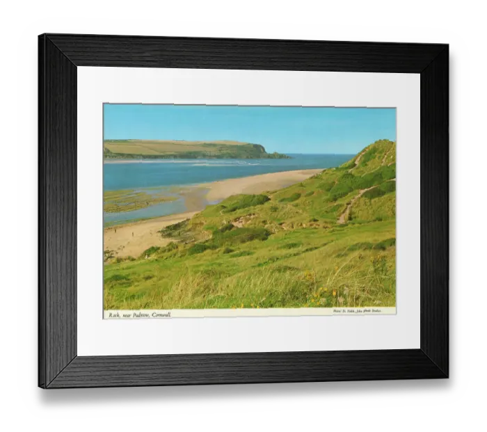Framed Print : Cornwall, England - Rock, near Padstow Framed Print : Cornwall, England - Rock, near Padstow
