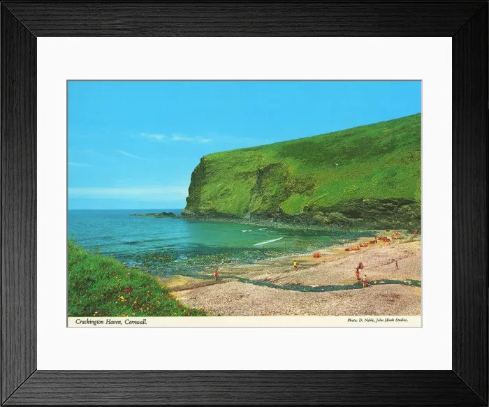 Framed Print : Cornwall, England - Crackington Haven Framed Print : Cornwall, England - Crackington Haven