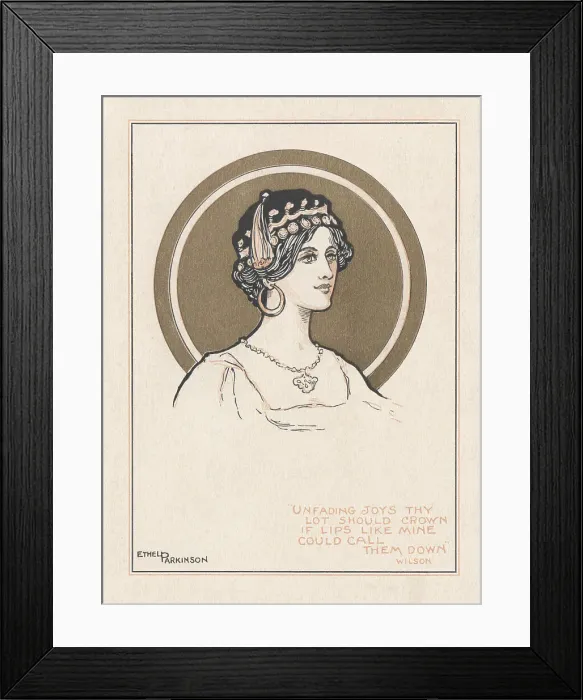 Framed Print : Ethel Parkinson Framed Print : Ethel Parkinson