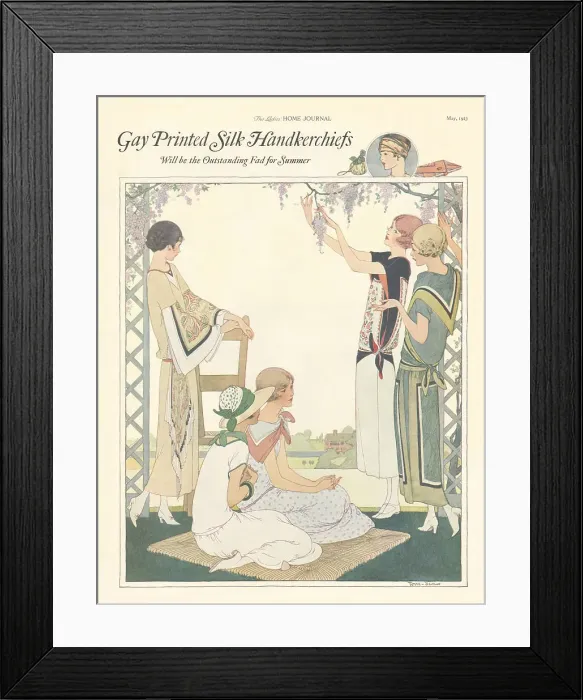Framed Print : Silk Handkerchiefs Framed Print : Silk Handkerchiefs