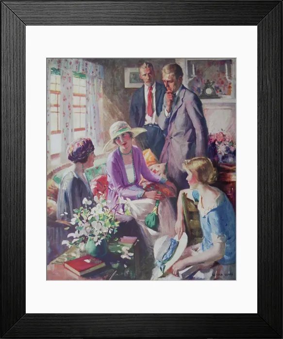 Framed Print : Family Gathering Framed Print : Family Gathering