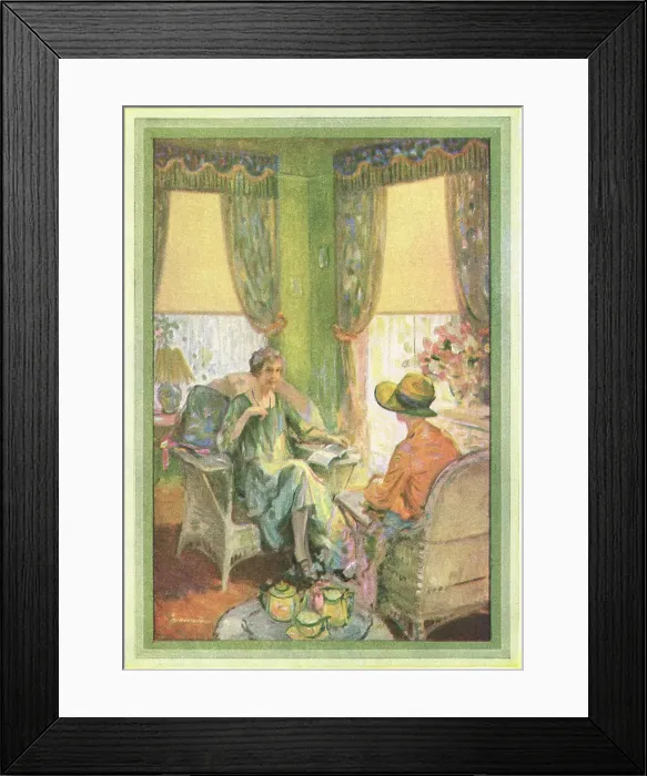 Framed Print : Elderly Ladies Framed Print : Elderly Ladies