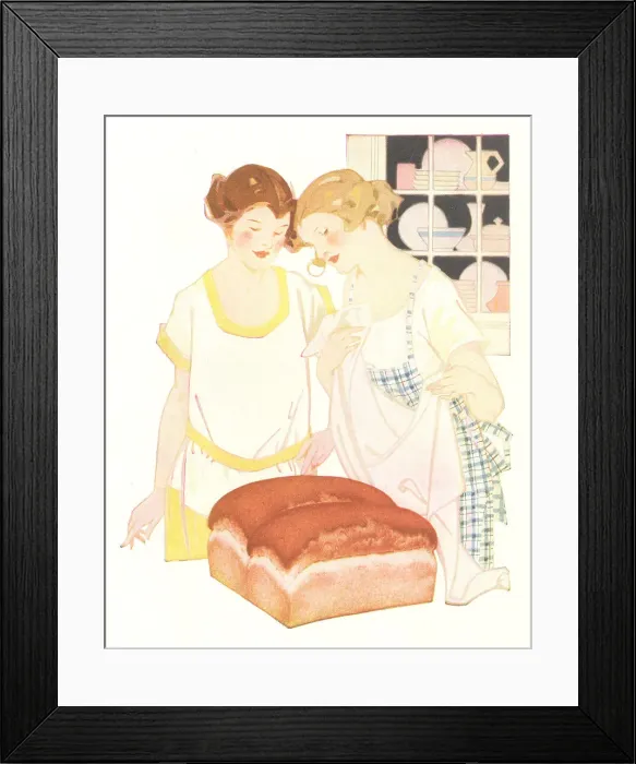 Framed Print : Admiring Bread Framed Print : Admiring Bread