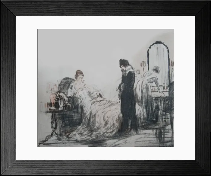 Framed Print : Sick Visiting Framed Print : Sick Visiting