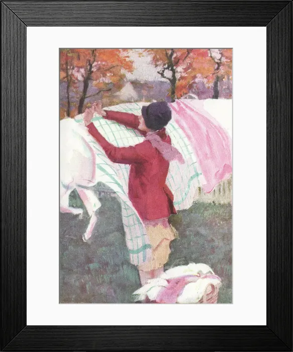 Framed Print : Hanging Out Washing Framed Print : Hanging Out Washing