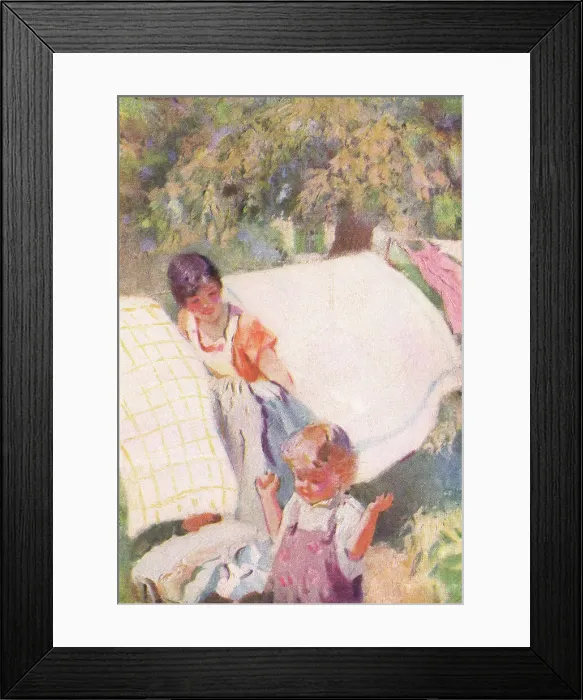 Framed Print : Hanging Out Washing Framed Print : Hanging Out Washing