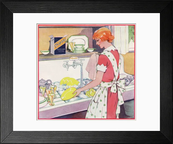 Framed Print : Washing Up Framed Print : Washing Up